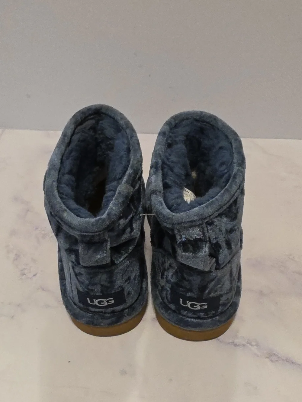 UGG Kids Plush Winter Boot - Blue